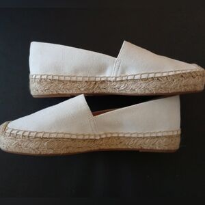 J.Crew Espadrilles /Off White Sz 8  LIKE NEW